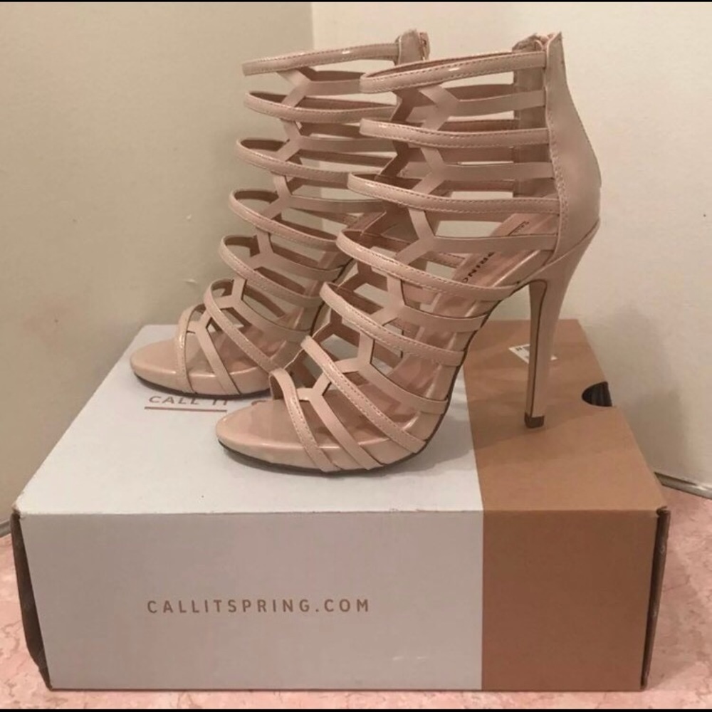 Nude Heels 6.5
